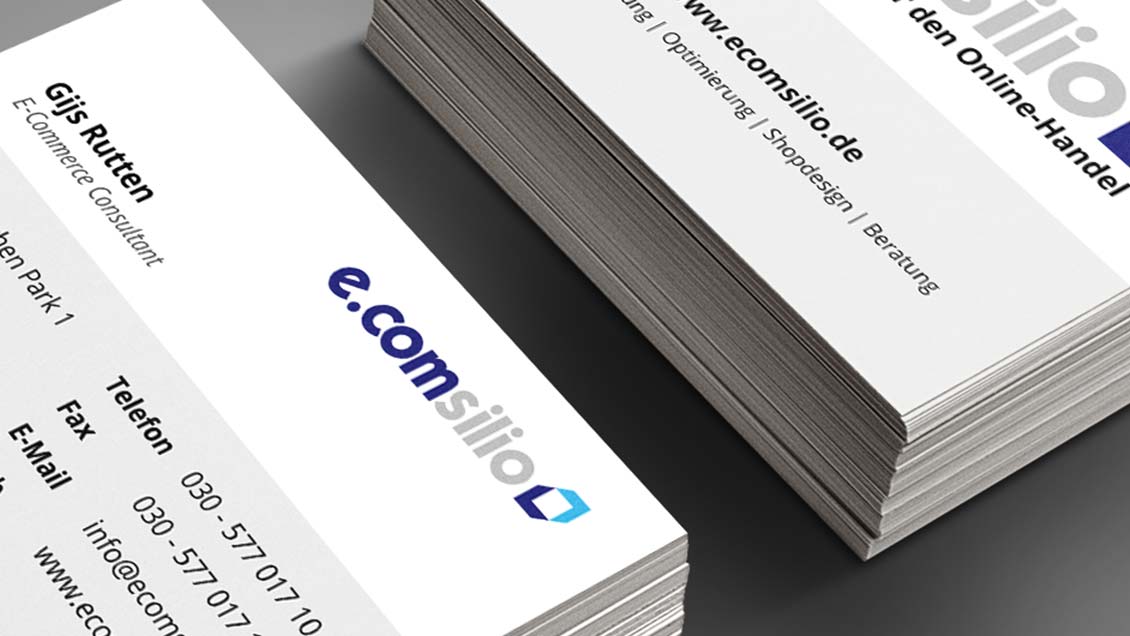 Drucksache: Printprodukte von e.comsilio